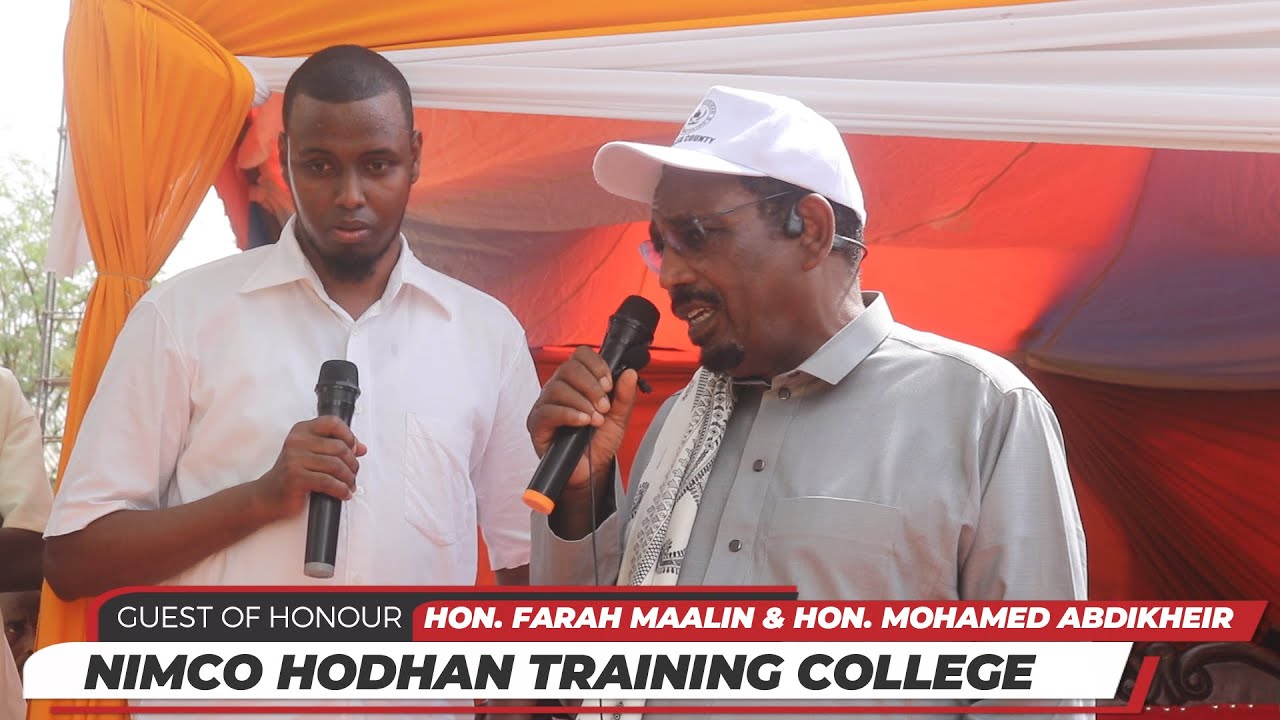 Nimco Hodhan training college Hosts Hon. Farah Maalim and Hon. Mohamed Abdikheir Inspiring visit.