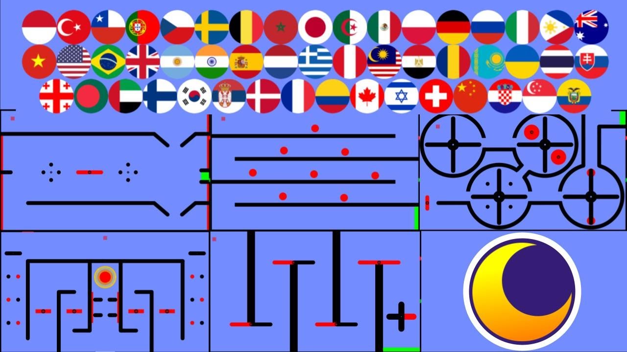 50 Country Marble Race EP. 11