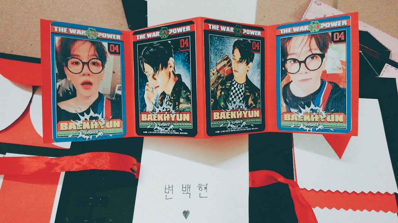 Handmade _ Scrapbook _ EXO Power _ Vietnamese EXO-L