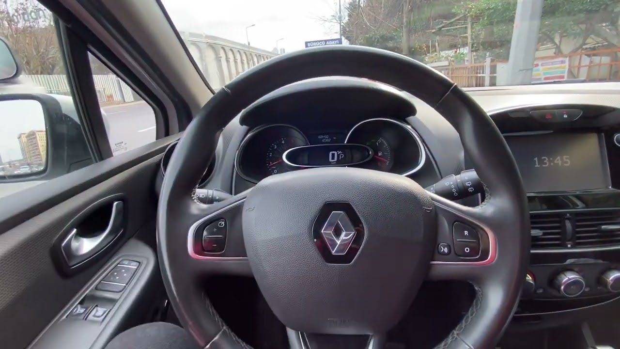 Öz Gültepe Sürücü Kursu - Renault Clio Otomatik Vites Araç İçi Tanıtımı