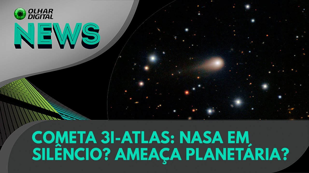 Ao vivo | Cometa 3I-ATLAS: NASA em silêncio? Ameaça planetária? | 28/10/2025