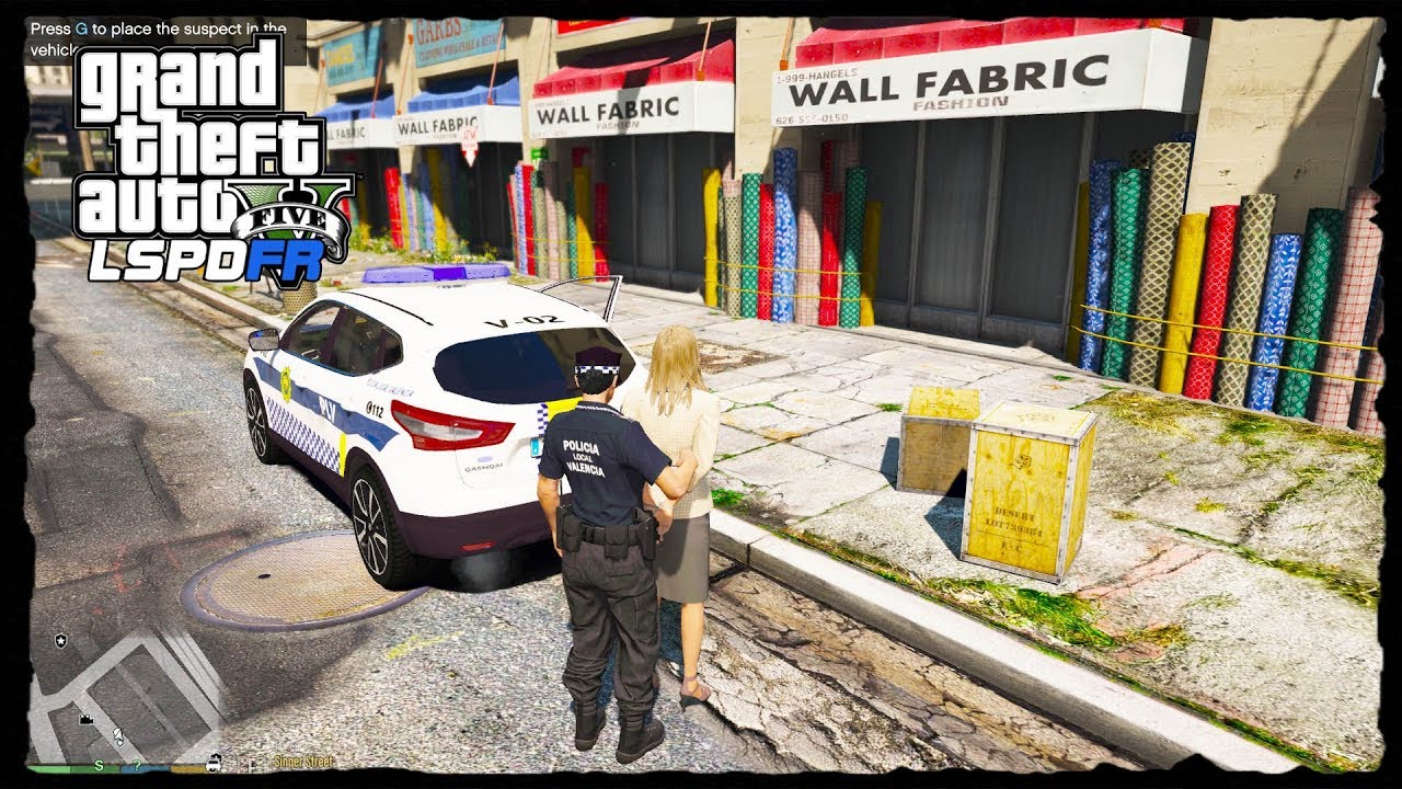 LSPDFR | Día 377 | Policía Local de Valencia - Somos una agente de la policia!!!