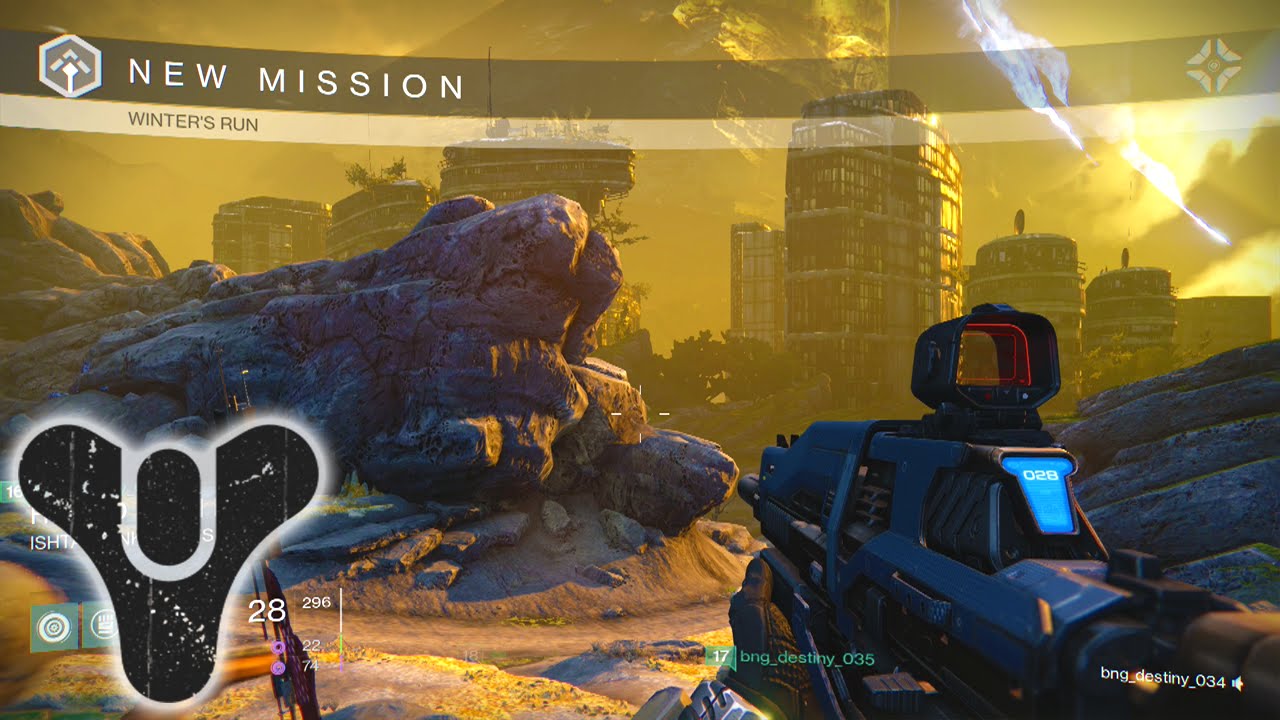 DESTINY STRIKE - WINTER'S RUN - Destiny VENUS Gameplay PS4 [1080p]