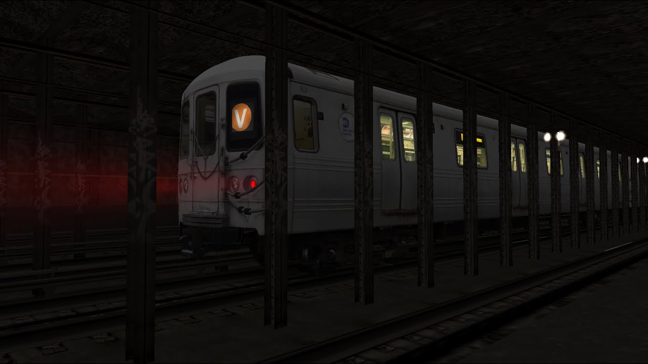 OpenBVE 2024: Northbound V To Forest Hills (R46)