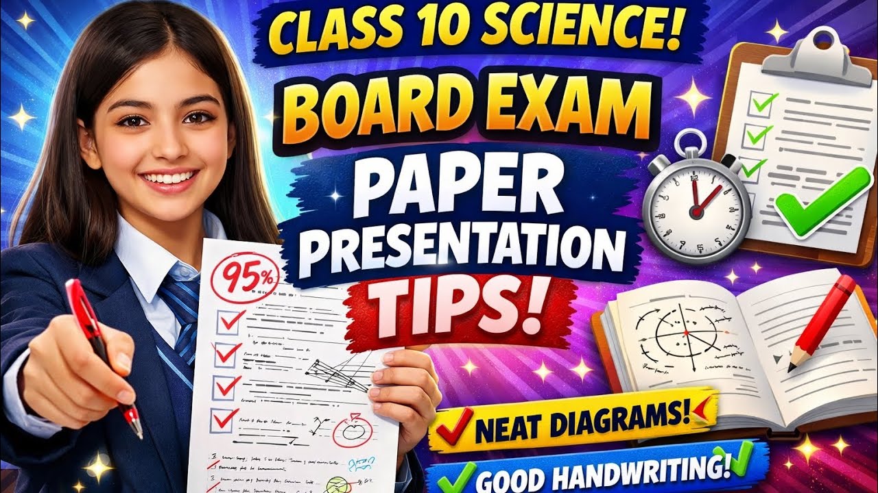 Class 10  science board exams paper presentation tips &tricks in English #boardexam #viral #class10 