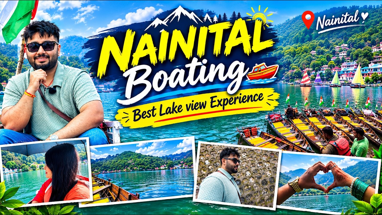 Nainital Lake Boating Vlog | Nainital में Boating का मज़ा | Best Thing to Do in Nainital
