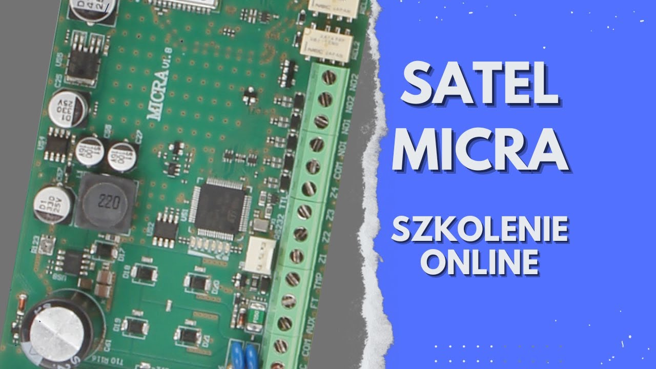 Satel Micra - garaż, domek letniskowy - zrób to sam