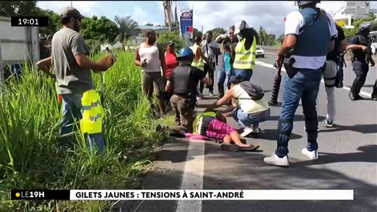 Gilets Jaunes : journée de tensions à Saint-André