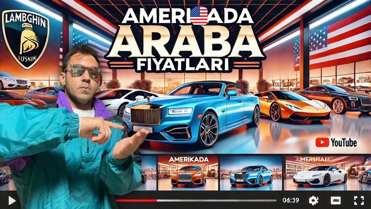AMERİKA’DA ULTRA LÜX ARABA FİYATLARI ,LAMBORGHINI, PORSCHE,FERRARİ -AMERİKA’DA ARABA ALMAK
