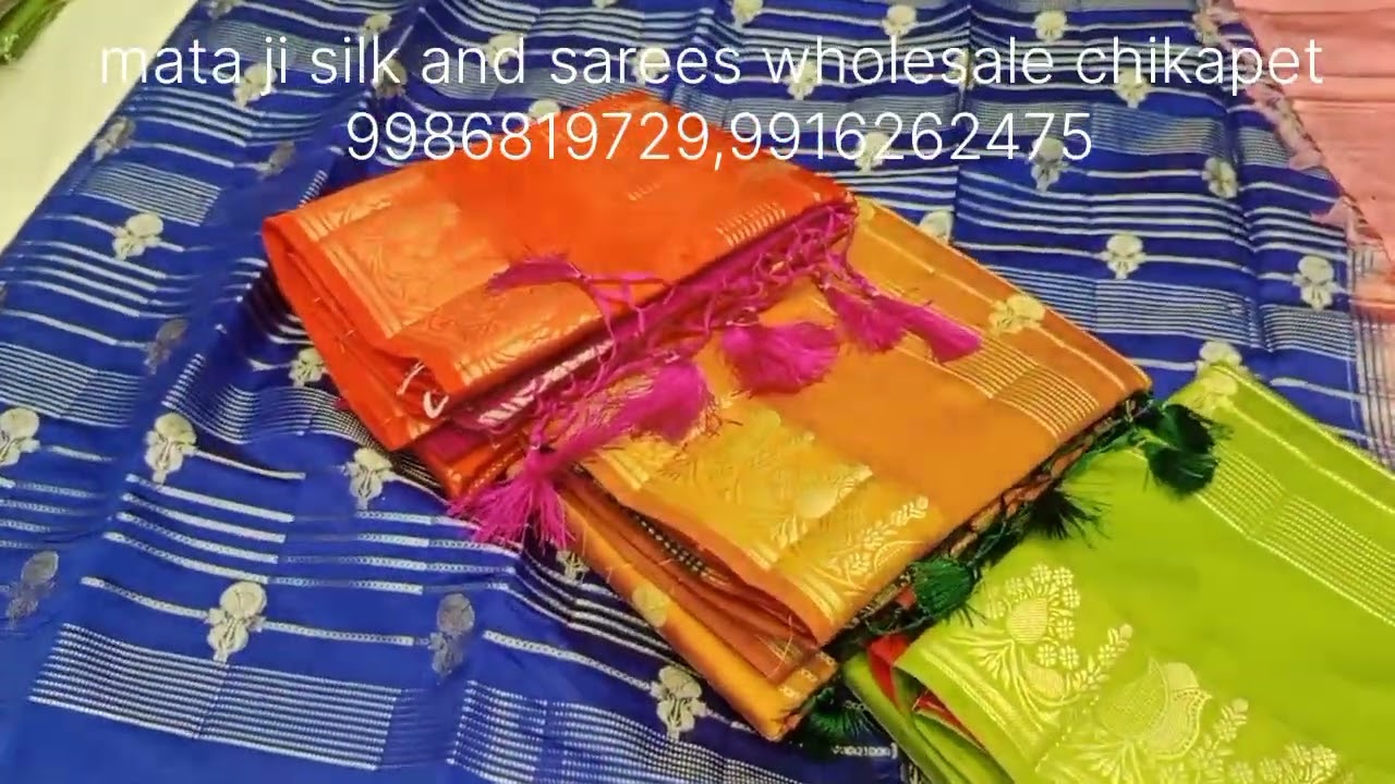 Mata ji silk and sarees wholesale chikapet 