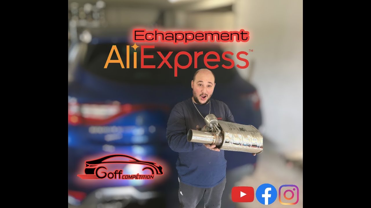 ON TESTE UN ECHAPPEMENT A CLAPET ( valve ) AliExpress