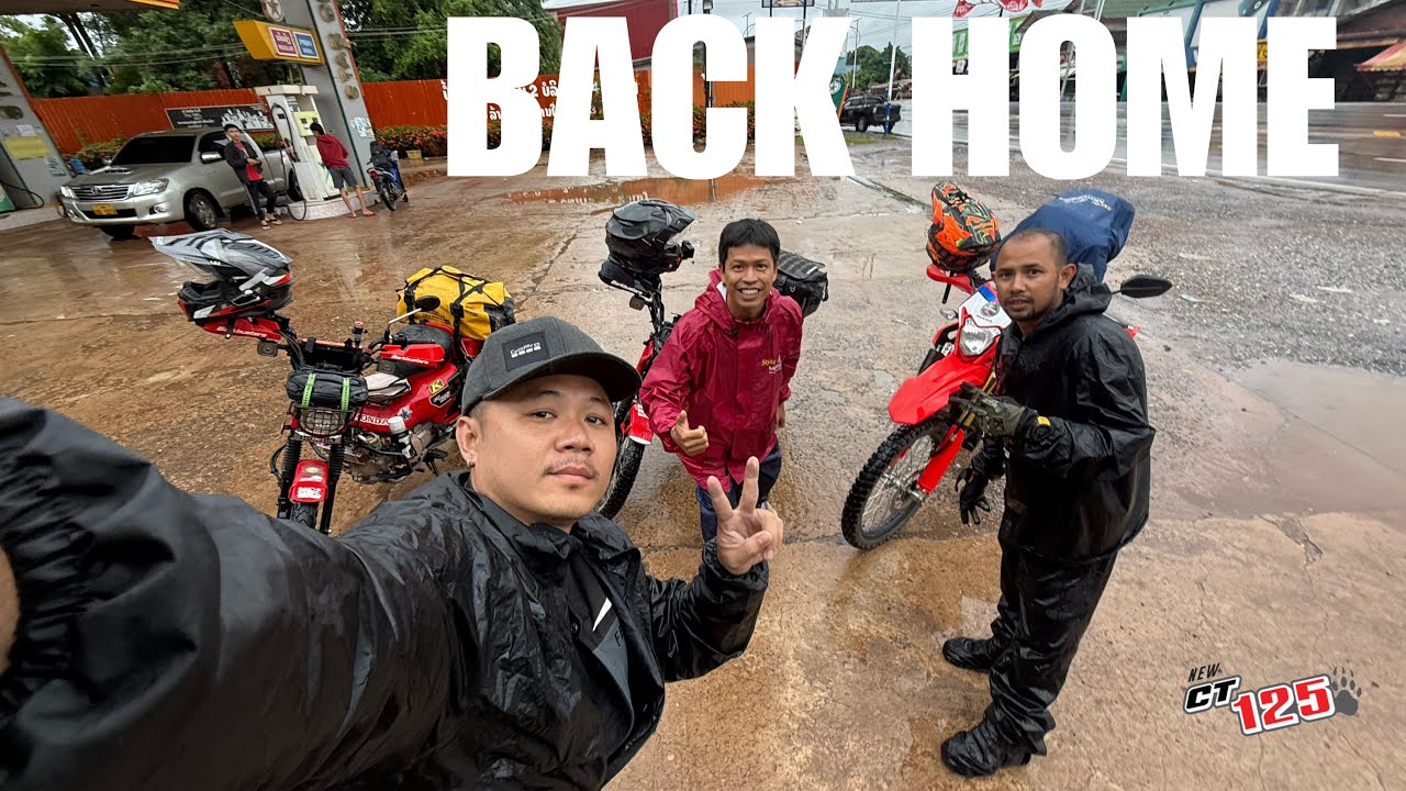 ជួបអ្នកជិះម៉ូតូជនជាតិវៀតណាមនៅពាក់កណ្តាលផ្លូវត្រលប់មកកម្ពុជាវិញ 🇱🇦 🇰🇭 | Day10 & Day11, LaosSeries