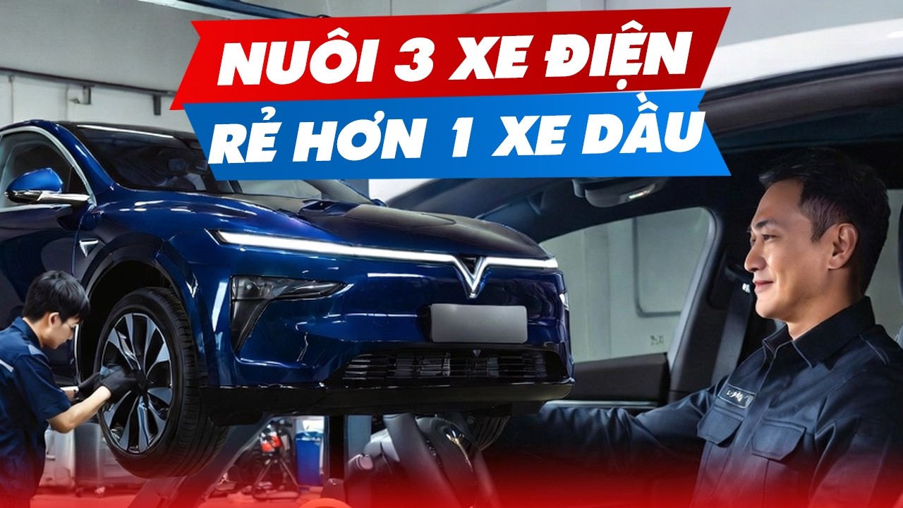 Chủ Xe Điện VinFast: &ldquo;NU&Ocirc;I 3 XE ĐIỆN RẺ HƠN 1 XE DẦU&rdquo;