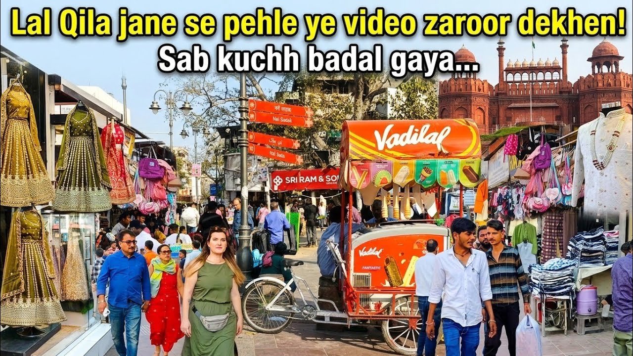 Hidden Shopping Markets in Chandni Chowk l Chandni Chowk Market Tour l  Wedding Shopping 