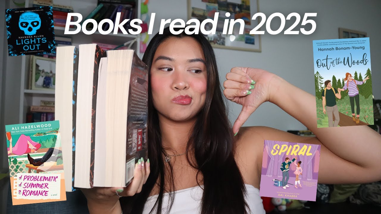 All the books I read in 2025 (ratings + review) 📖🎧