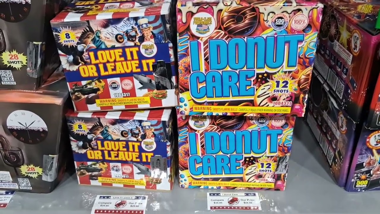 Inside the Bizarre World of Fireworks Tent Shopping
