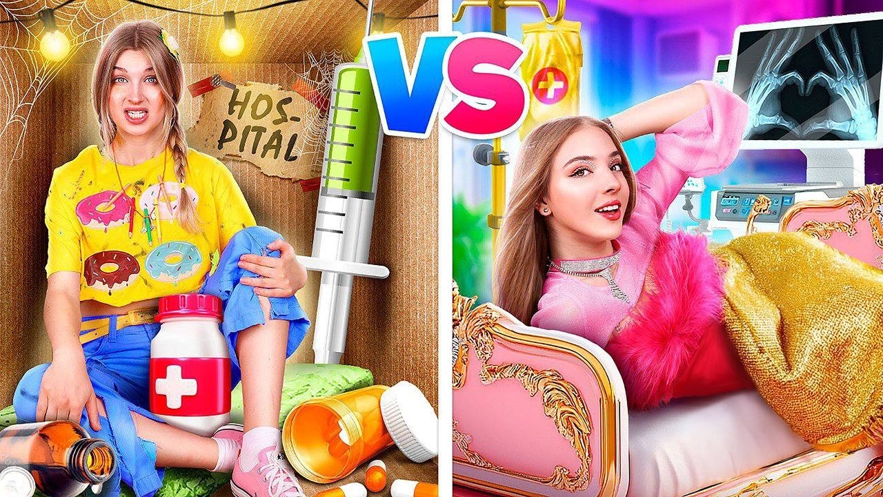 Gazdag vs. szegény diák a kórházban! Szépségverseny a kórházban