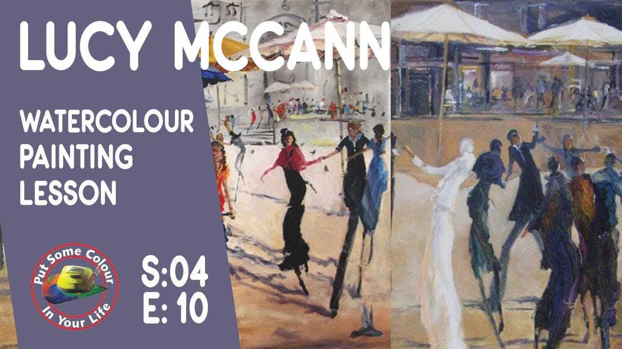 Lucy McCann - Watercolour -  Colour In Your Life