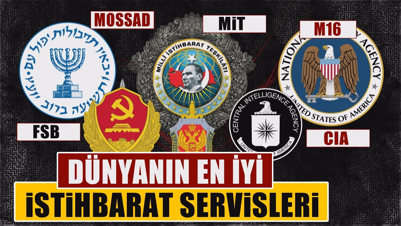 D&Uuml;NYANIN EN İYİ İSTİHBARAT SERVİSLERİ #Teşkilat #MİT #İstihbarat