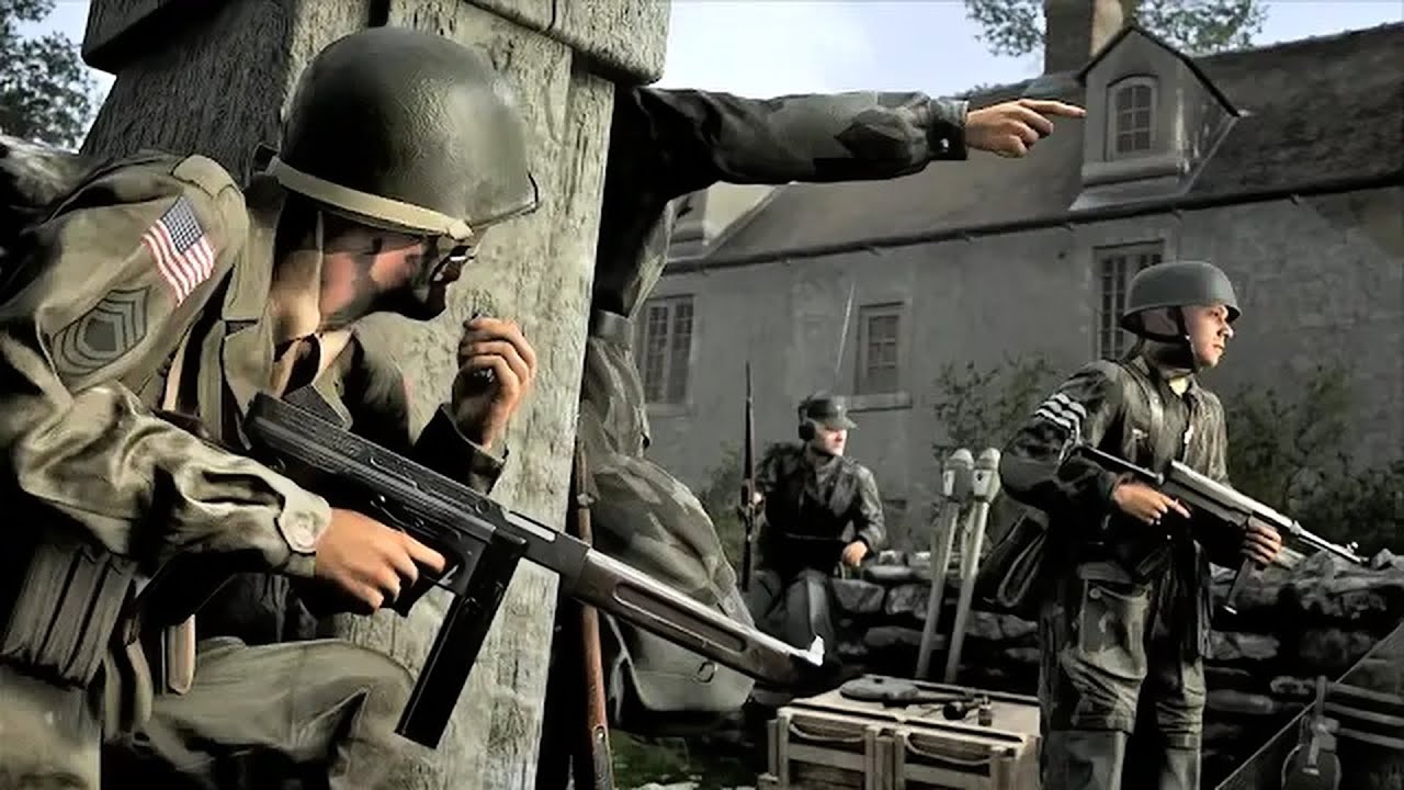 Squad 44 - Easy Company Storming Carentan - 4K