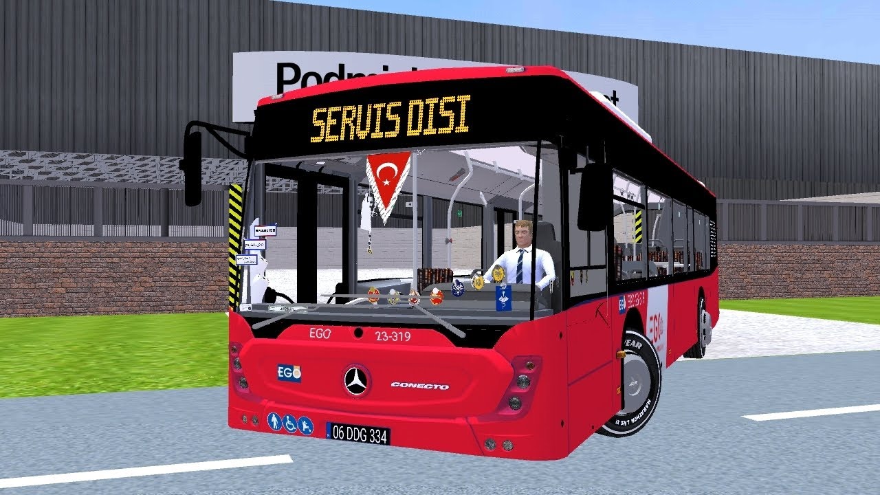 Modifiyeli Mercedes Benz Conecto Solo 2024 // Proton Bus Simulator (+Link)
