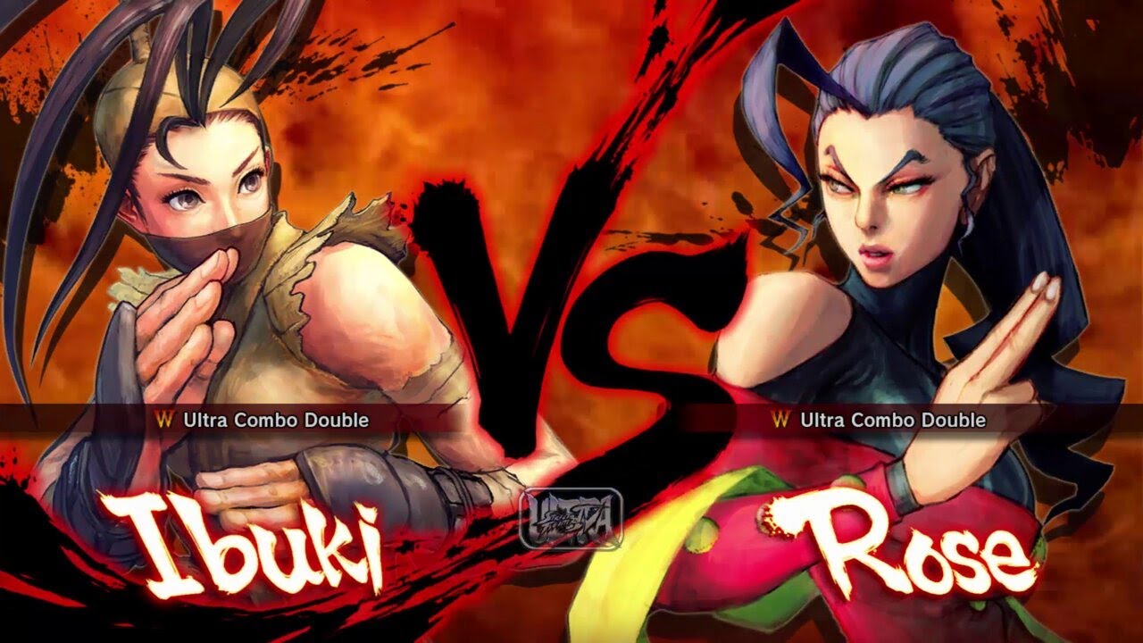 Ultra Street Fighter 4 - Ibuki Vs Rose [Hardest]