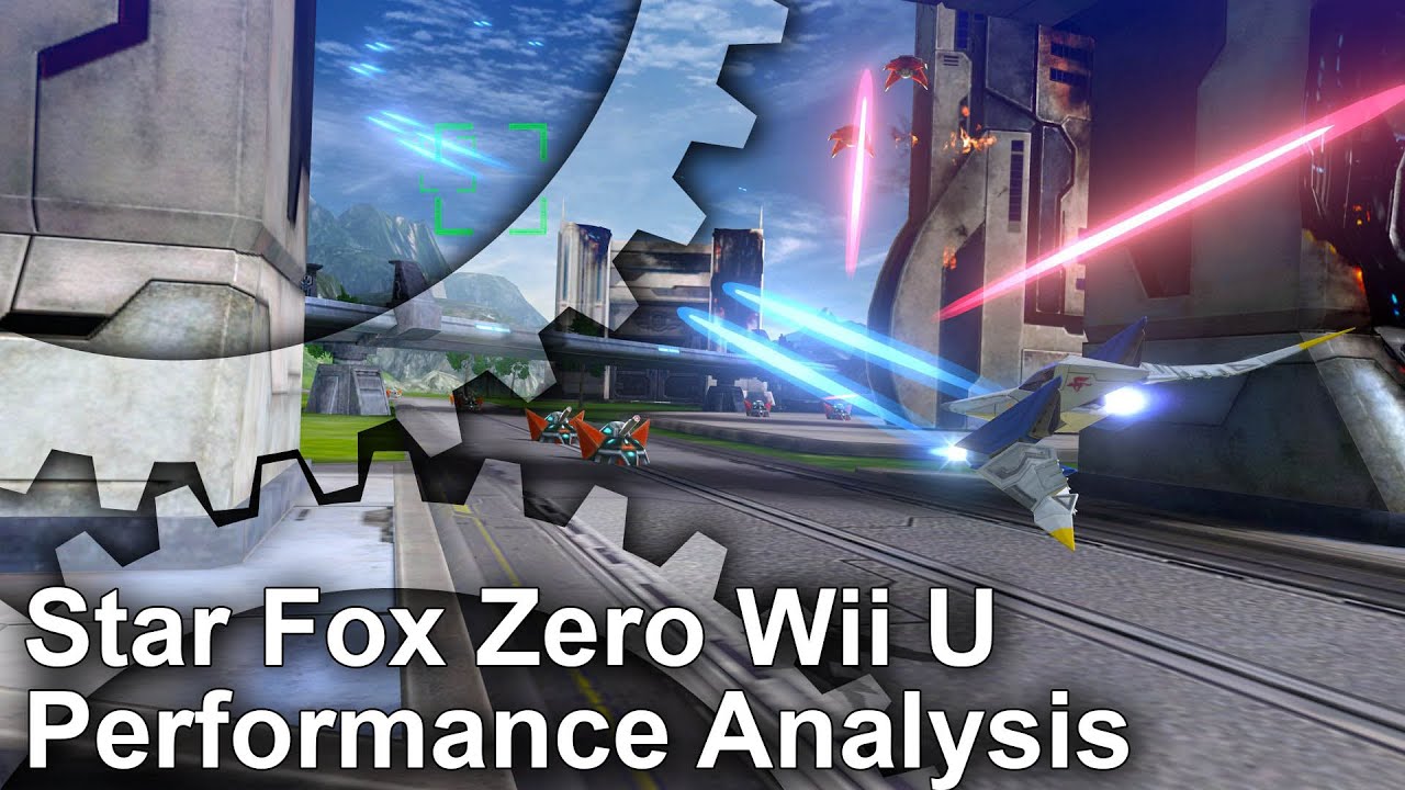 Star Fox Zero Wii U Gameplay Frame-Rate Test