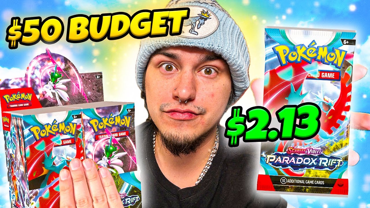 $50 Budget Challenge - I Found $2 Pokemon Packs (Ep 8)