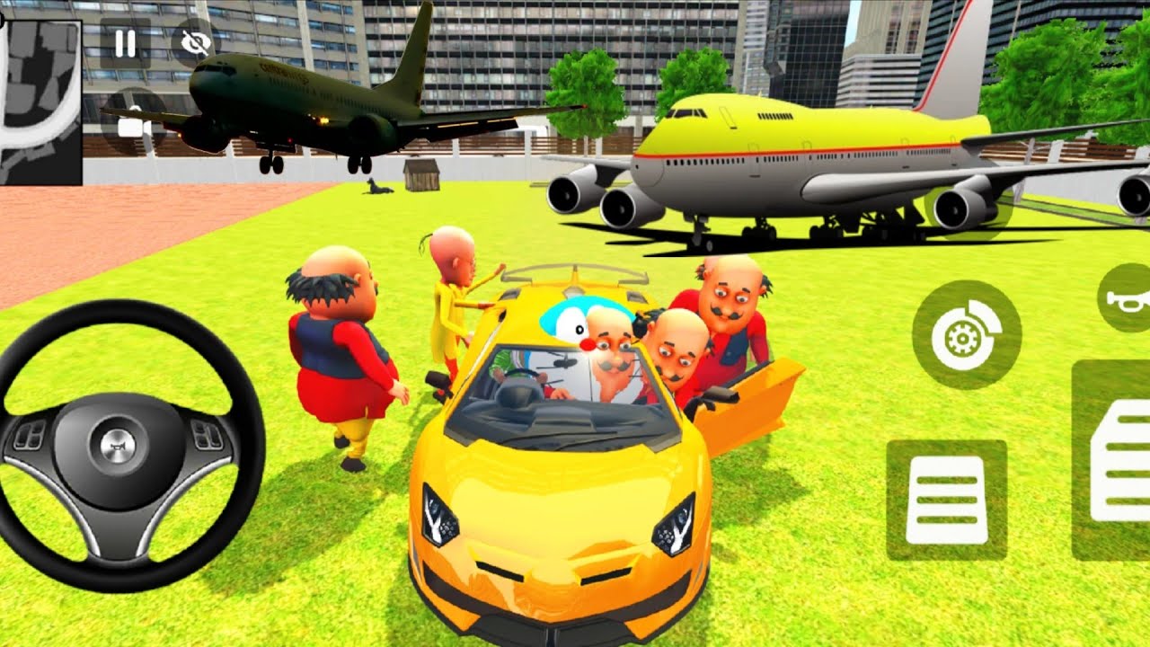 Modified Police Car 🚨 Gangster Life in Indian Streets | Open World Simulator Game for Android 🎮Video