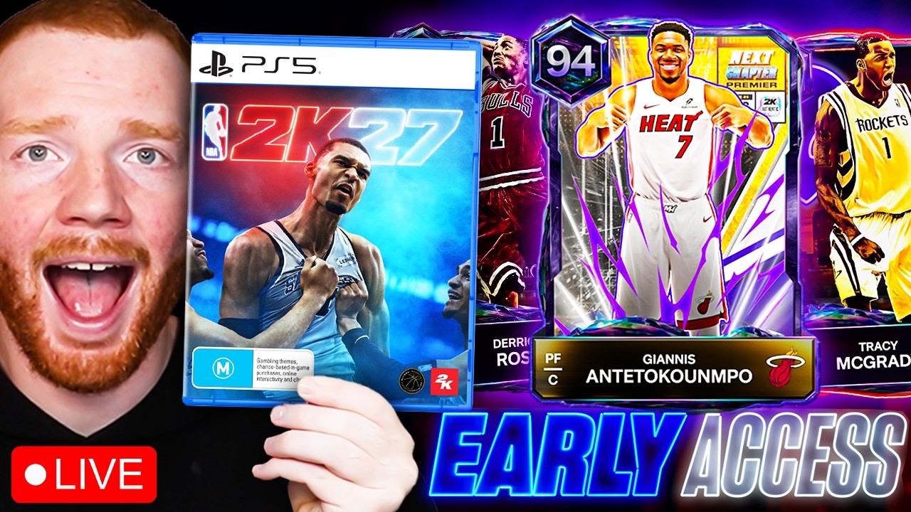 Playing NBA 2K27 MyTEAM EARLY!! Packs, Rewards, Gameplay + More!
