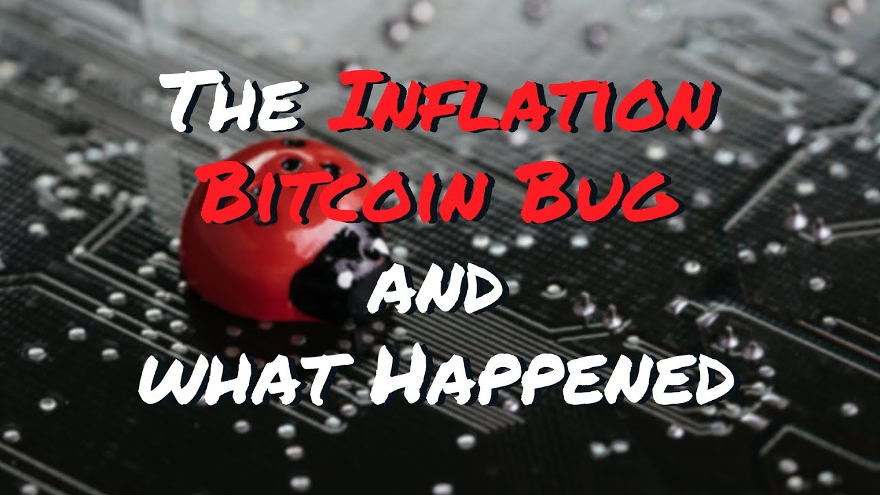 The Inflation Bitcoin Bug and what Happened