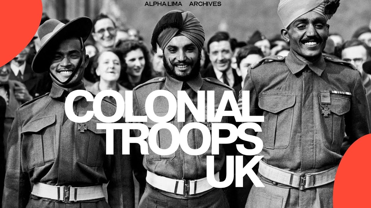 Britain 1946: Colonial Troops Arrive For London Victory Parade Celebrations