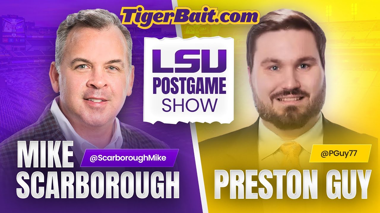 TigerBait LSU Postgame Show:  Tigers win with no style points over South Carolina