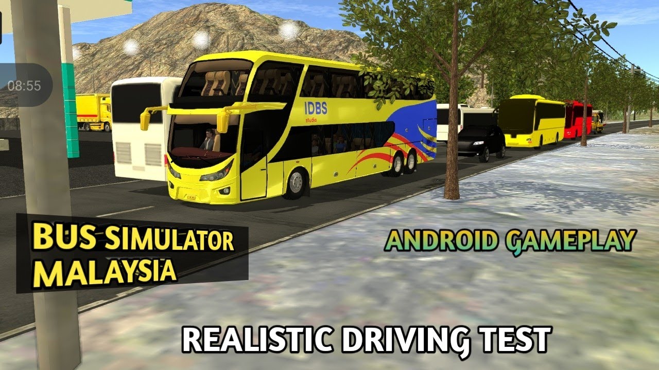 Malaysia Bus Simulator  Walkthrough | Android Gameplay, Realistic Graphics & Driving Test