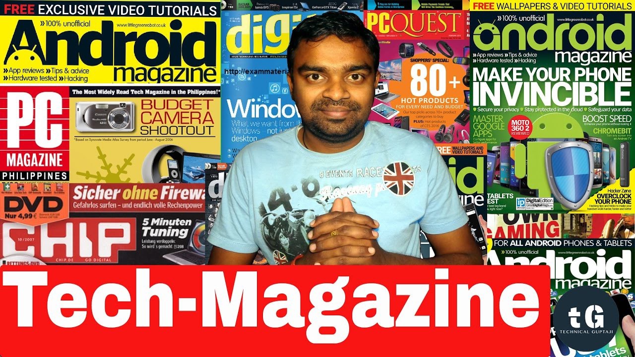 Top 5 - Tech Magazines in India - 5 Most Popular Technology Magazines - Indian Lovers