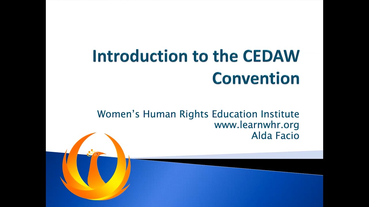 Introduction to the CEDAW Convention