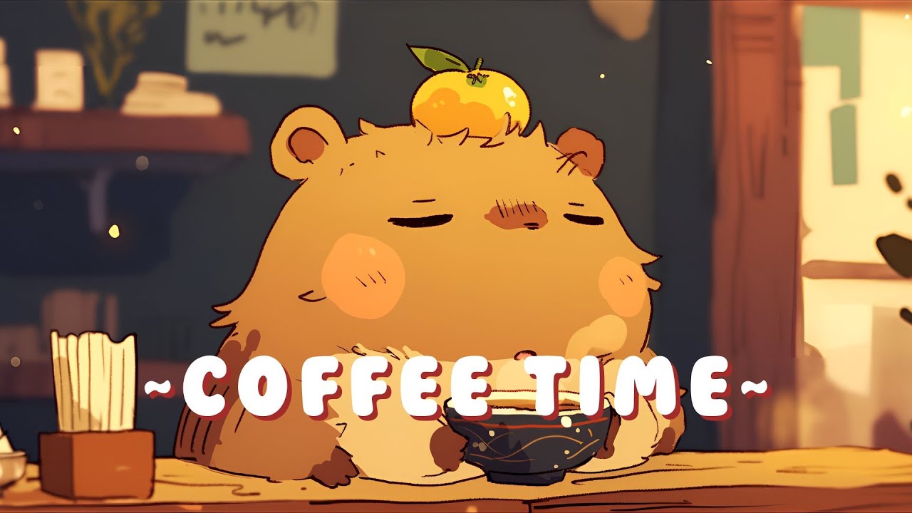 [Full Hour] Capybara Chill Radio - Chill Beats to Help You Relax ~ Cozy Atmosphere ~ 🦫 📝