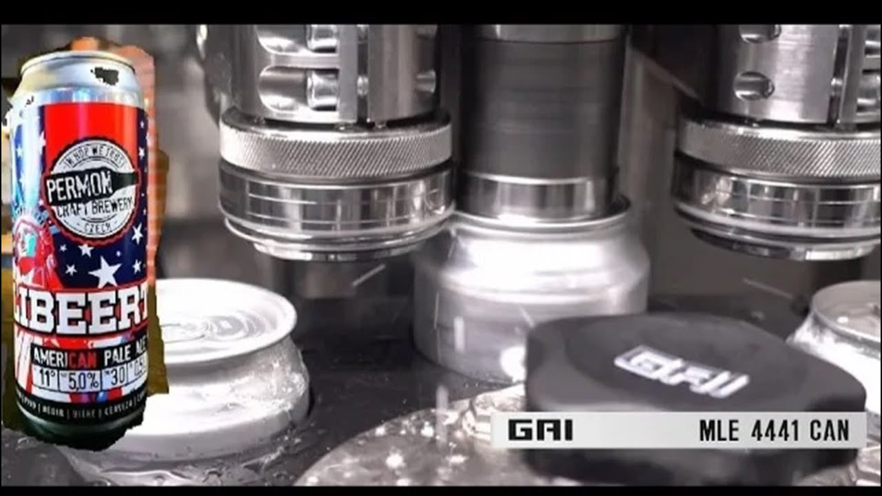 Plnič GAI MLE4441-CAN v Pivovaru Permon