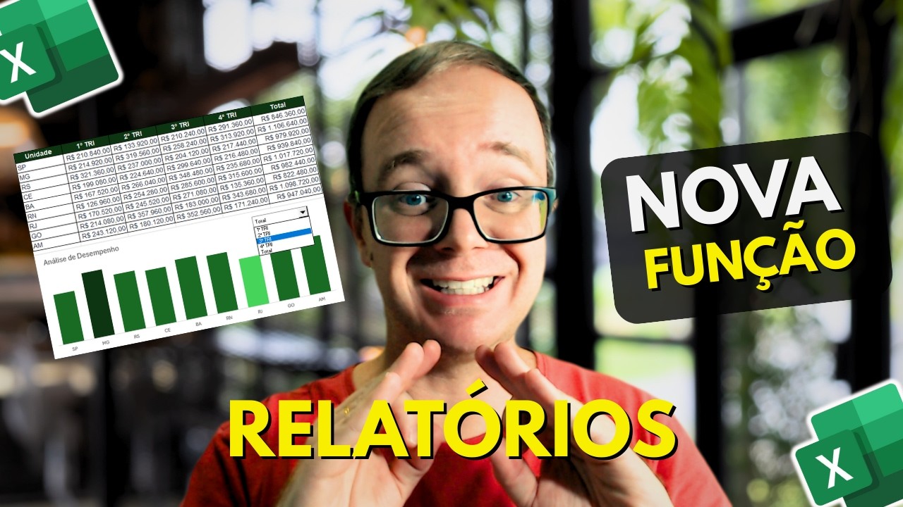 REVOLUCIONE Seus Relatórios no Excel com Esta Nova Função