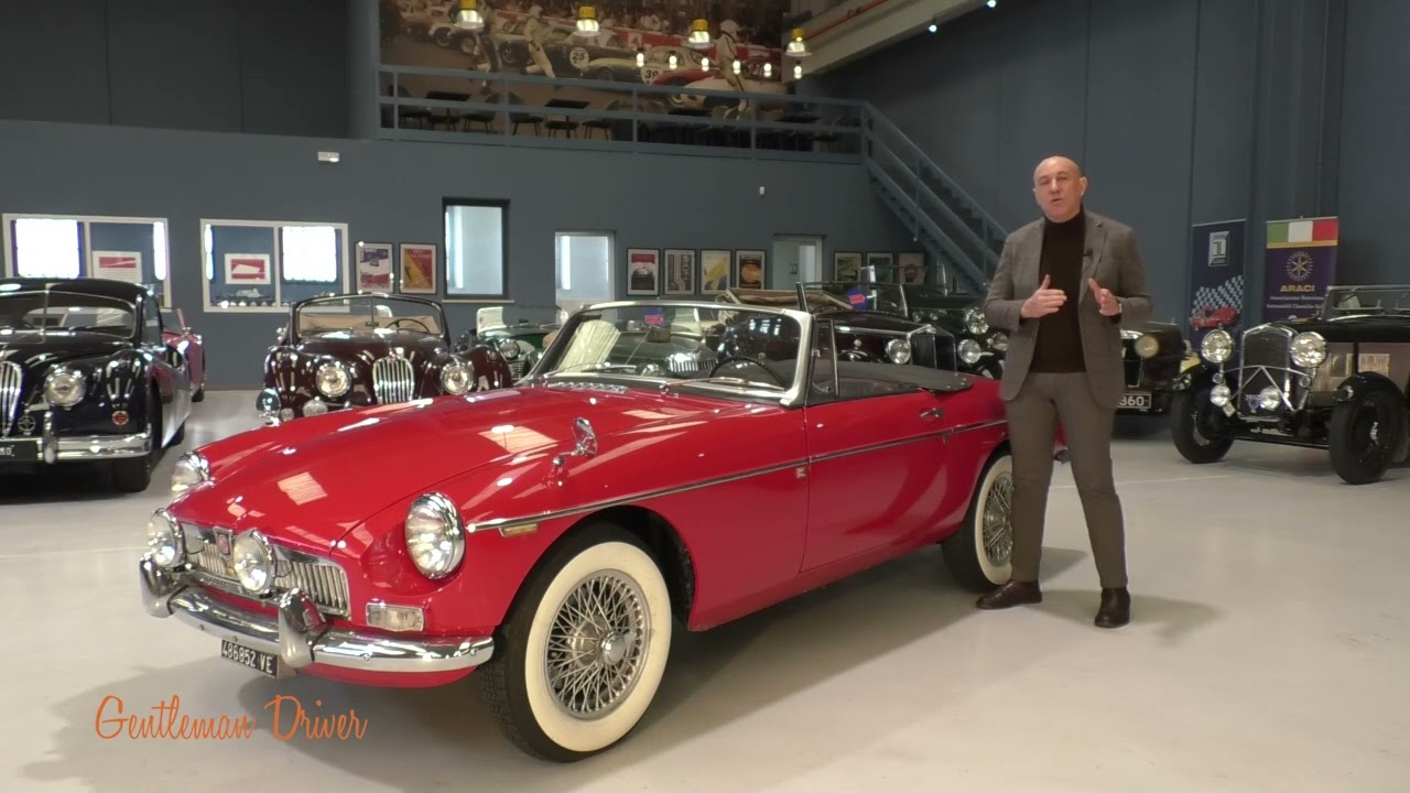 Cristiano Luzzago MGB. Estratto della putata n144 di Gentleman Driver del 15 aprile 2022