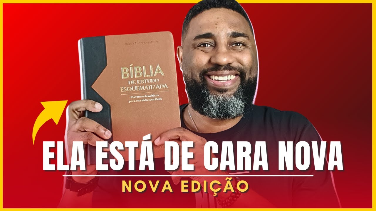 👑NOVA BÍBLIA DE ESTUDO ESQUEMATIZADA - Bíblia de Estudo | Flávio Sacramento
