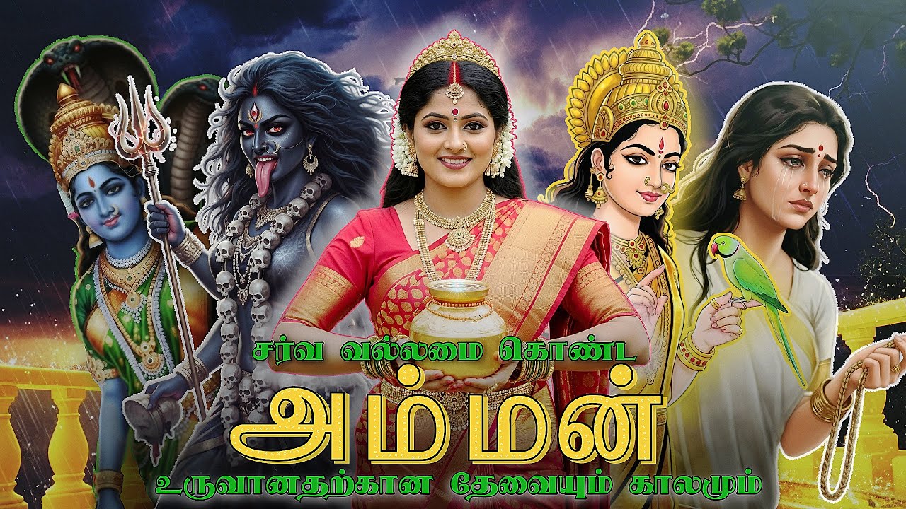 சர்வ வல்லமை கொண்ட அம்மன்கள் | Spiritual Kadhaigal #shorts #gods #trending #amman