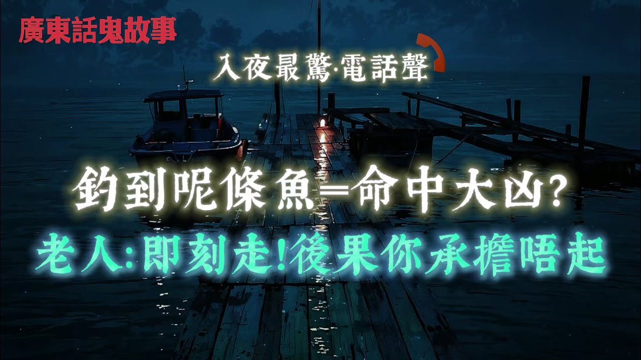 廣東話鬼故事 | 釣到呢條魚＝命中大凶？老人：即刻走！後果你承擔唔起 | 起棺後嚇到全家跪低！棺木入面竟然有「紅繡花鞋＋三個手袋」| 大廈兩宗死亡案！女鬼＋男跳樓…難道真係要搵替死鬼？