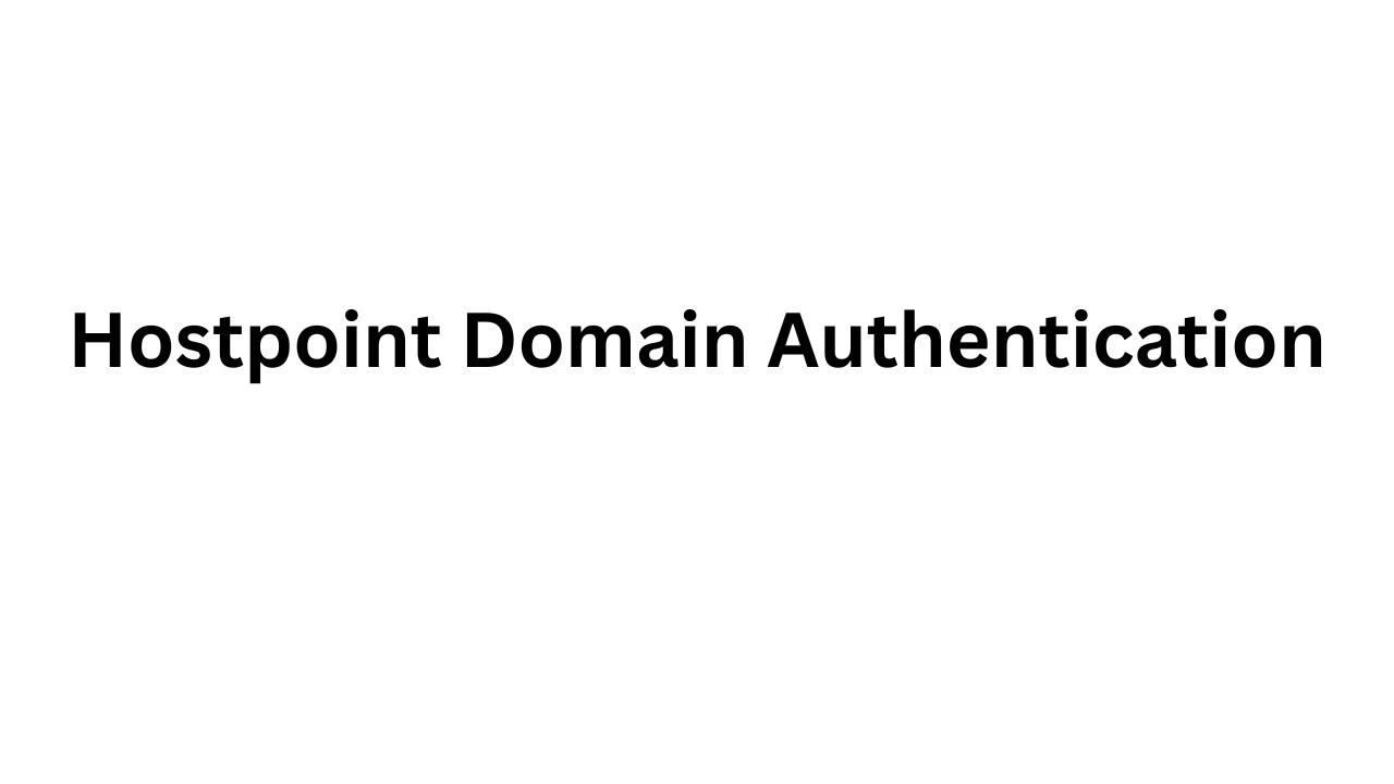 Hostpoint Domain Authentication Guide - Configure and Setup SPF, DKIM, DMARC Records