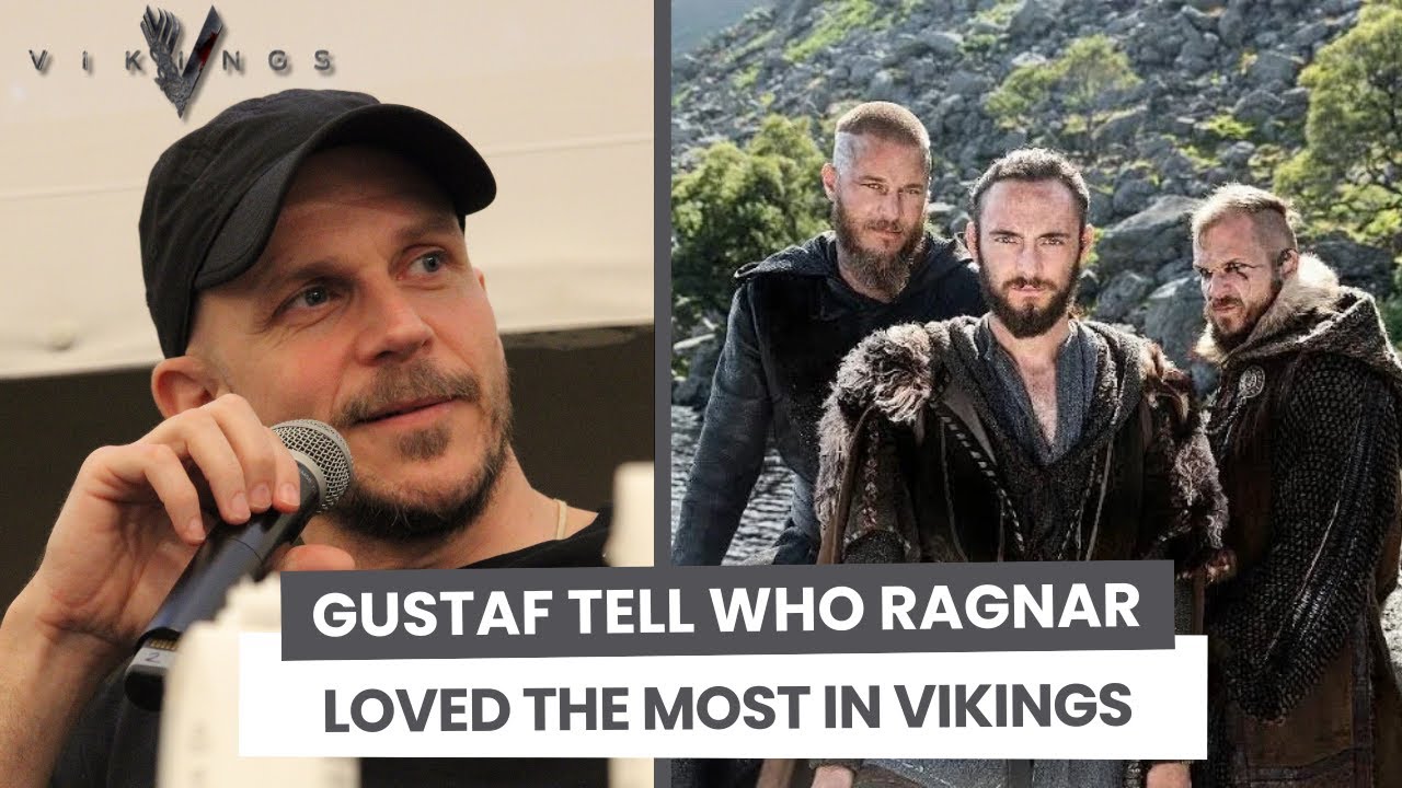Gustaf Skarsgård & George Blagden tells who was the most loved by Ragnar between Floki & Athelstan