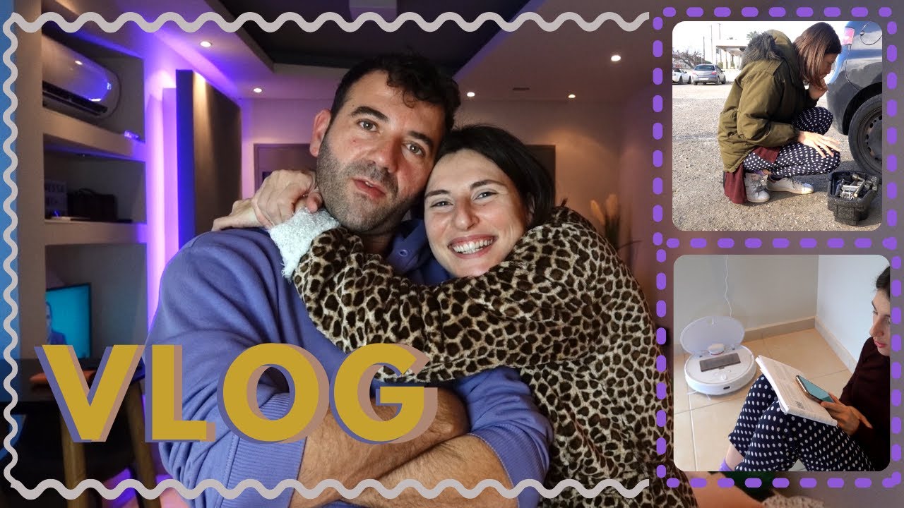 Πάθαμε λάστιχο και με έβαλε να το αλλάξω | Vanessa Mi