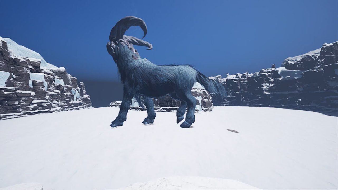 Giant blue monster in Middle Ice Sheet (Icarus - Map Prometheus)