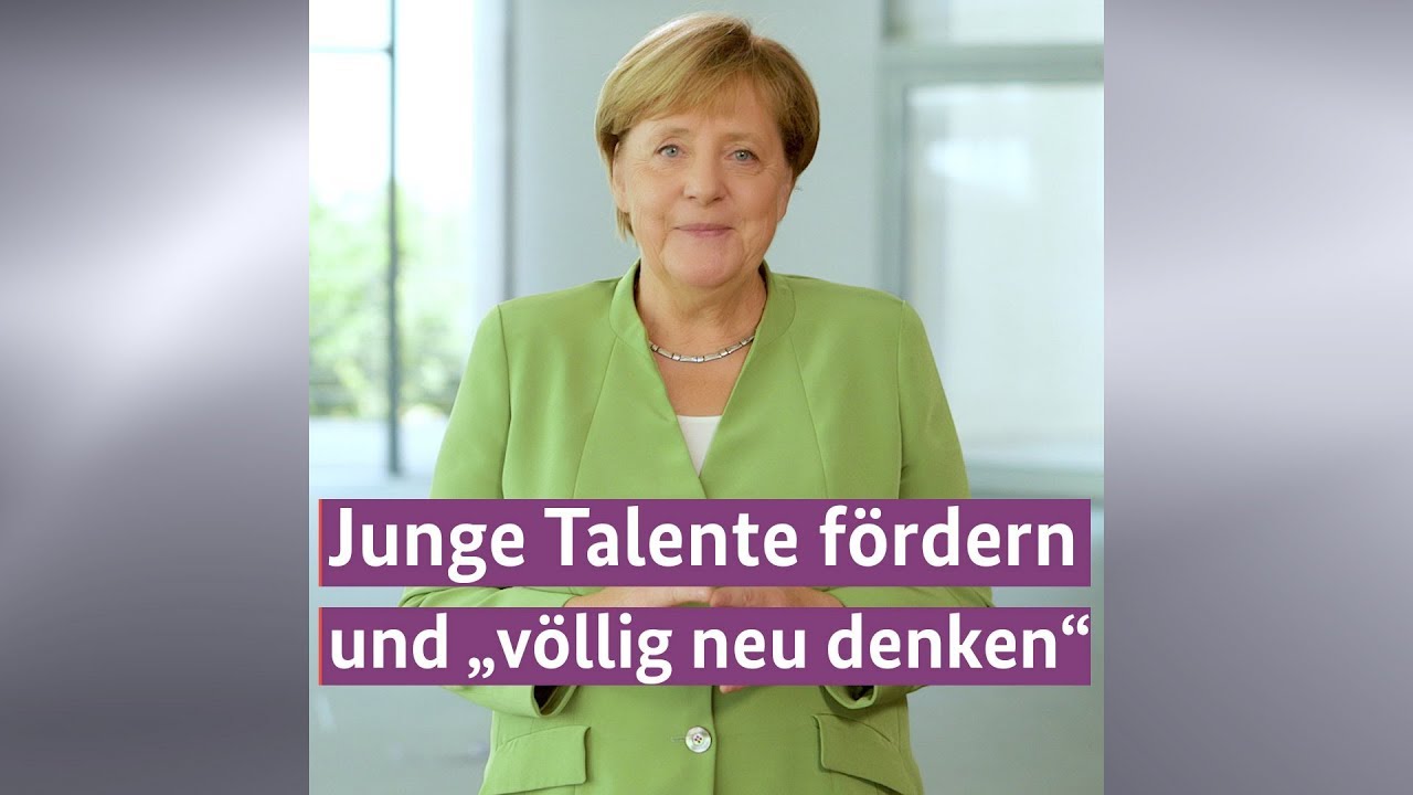 Kanzlerin Merkel unterstützt Wettbewerb 