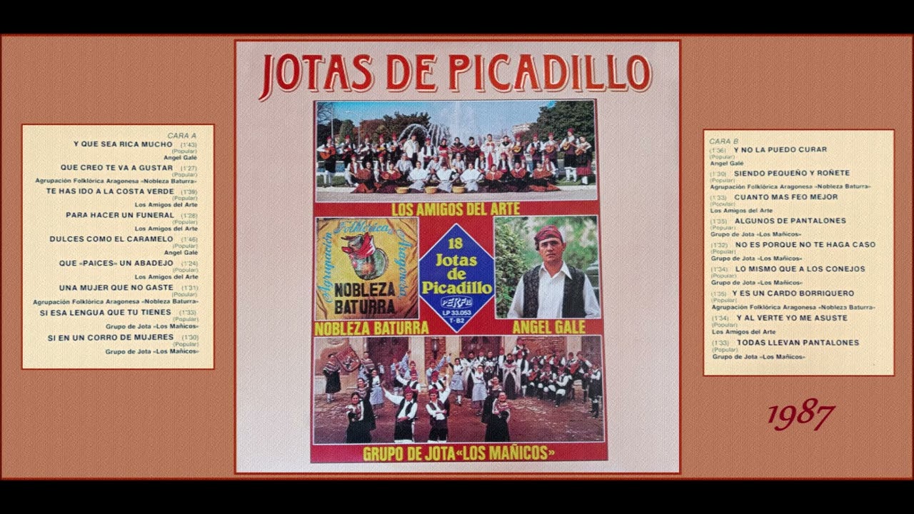 JOTAS DE PICADILLO 1987