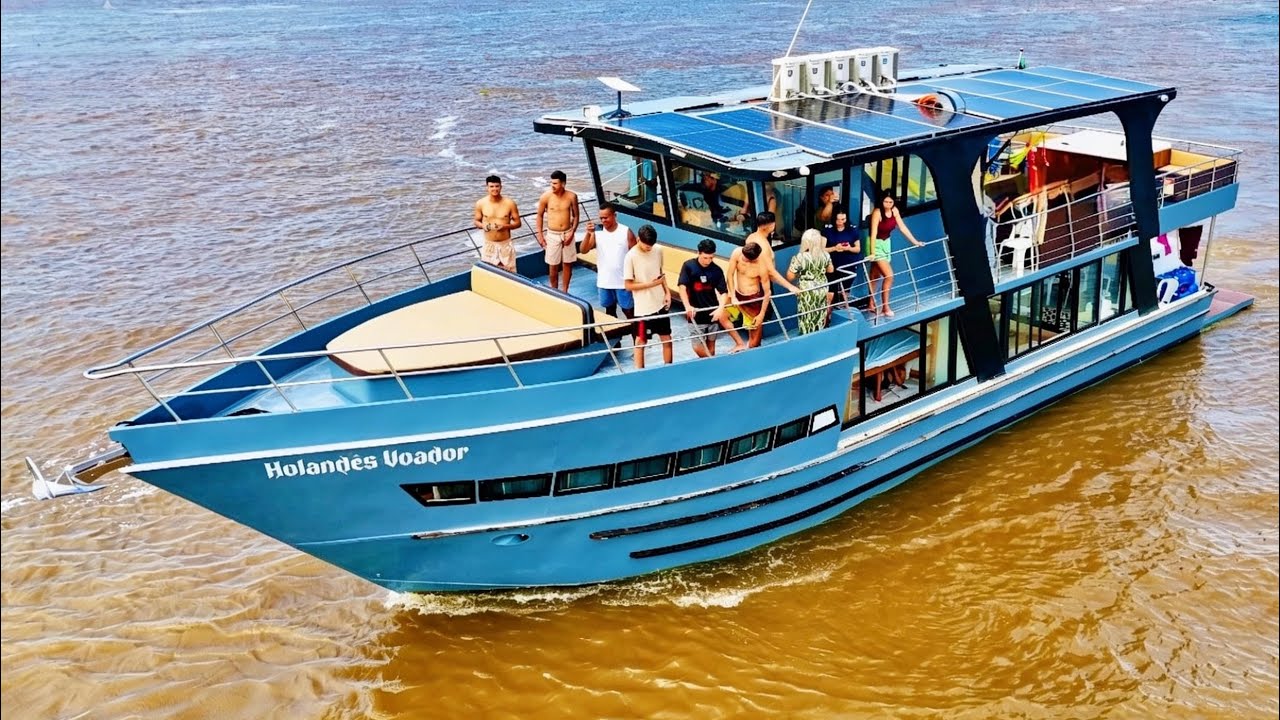 A VIAGEM mais INSANA de TODAS! Belém à Santarém de BARCO! Dia 01